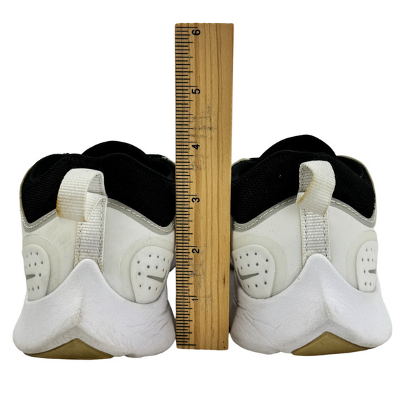 Nike Speed Air Zoom Running Shoes 6.5Y White Black Lace Up Kids Youth CJ2088-100 - Picture 5 of 9